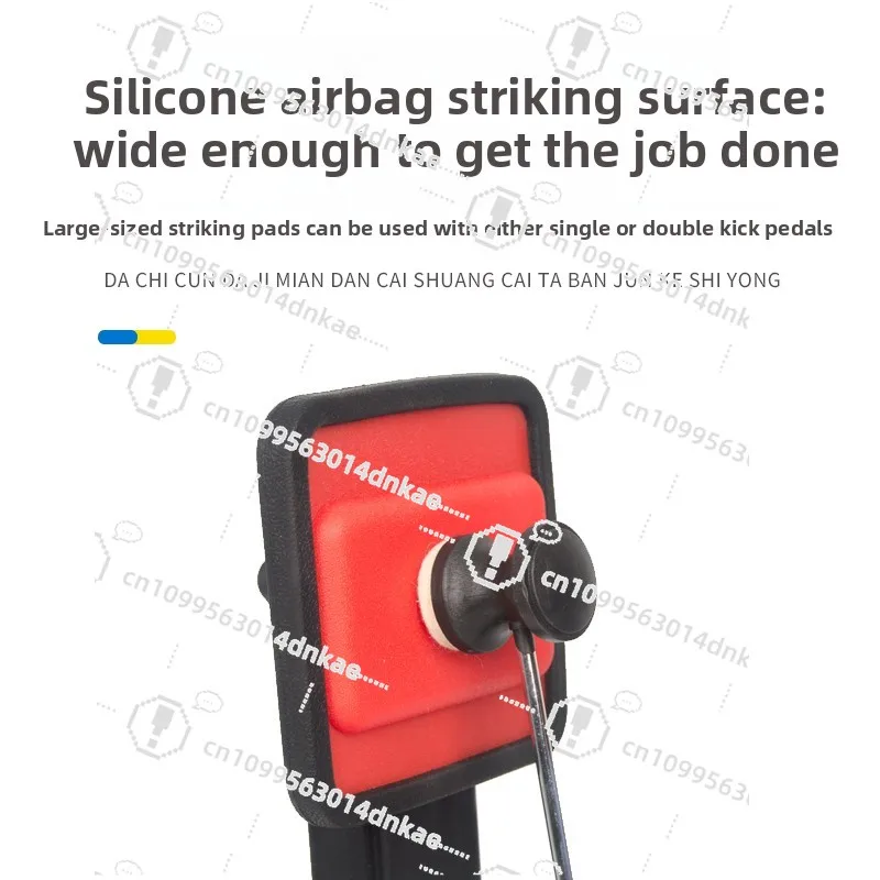 

Тренажер для ударных барабанов, бесшумная нога, набор ковриков для начинающих, одинарная двойная педаль молотка