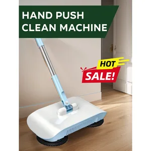 Combinación de escoba y trapeador de mano Tipo de mano escoba para el hogar y polvo de polvo Magia Magia Herramientas de limpieza del hogar 6 Mejor barrendero de escobas de ventas - №5
