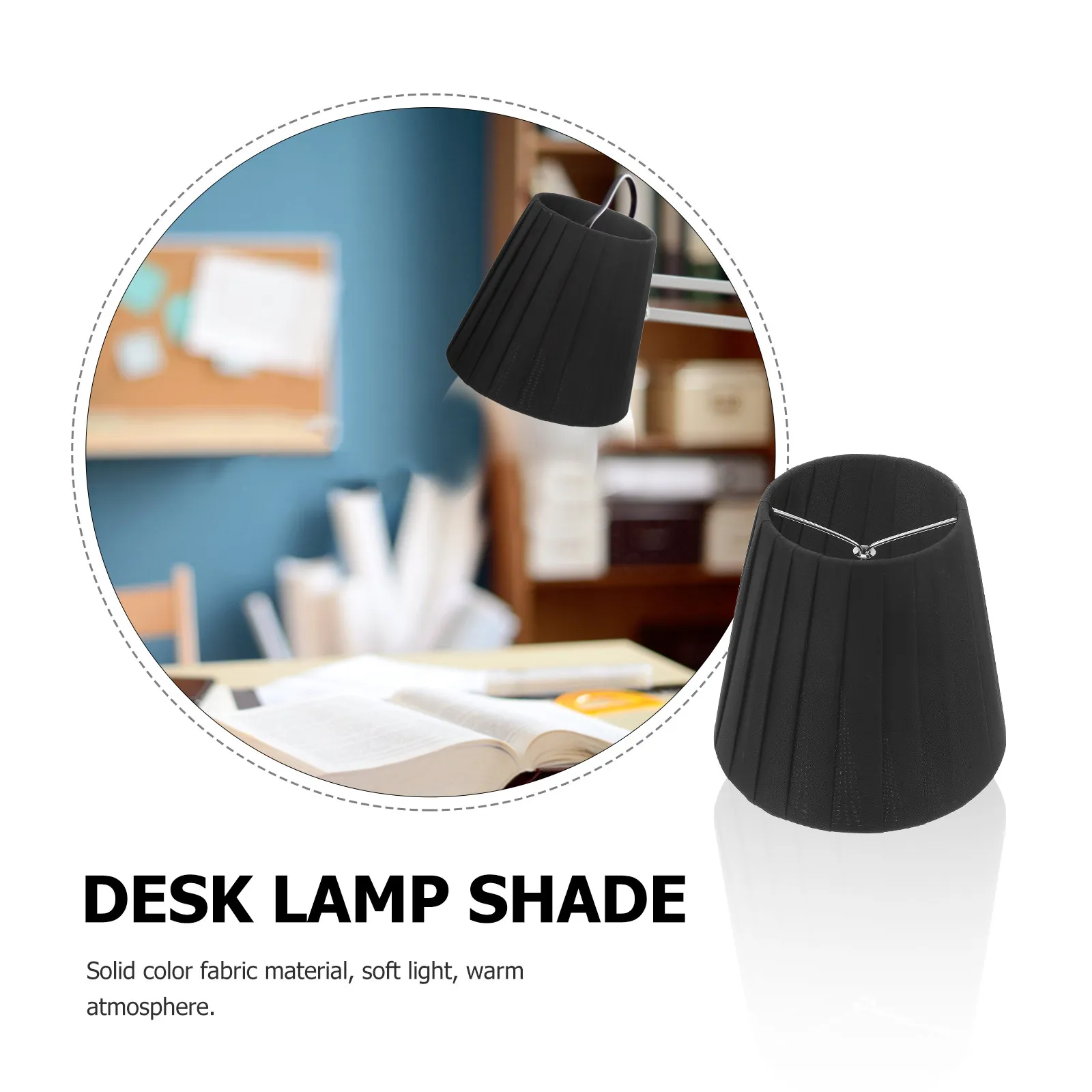Cloth Lampshade Replacement Desk Lamp Cover Soft Fabric Light Shade Decorative Lampshades for Home Table Lamp Modern Decor