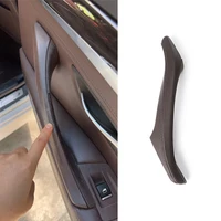 Manija de puerta Interior de pasajero, conjunto de tirador de cuero de repuesto para BMW 5 Series F10 F11 F18 520i 523i 525i 528i 535i