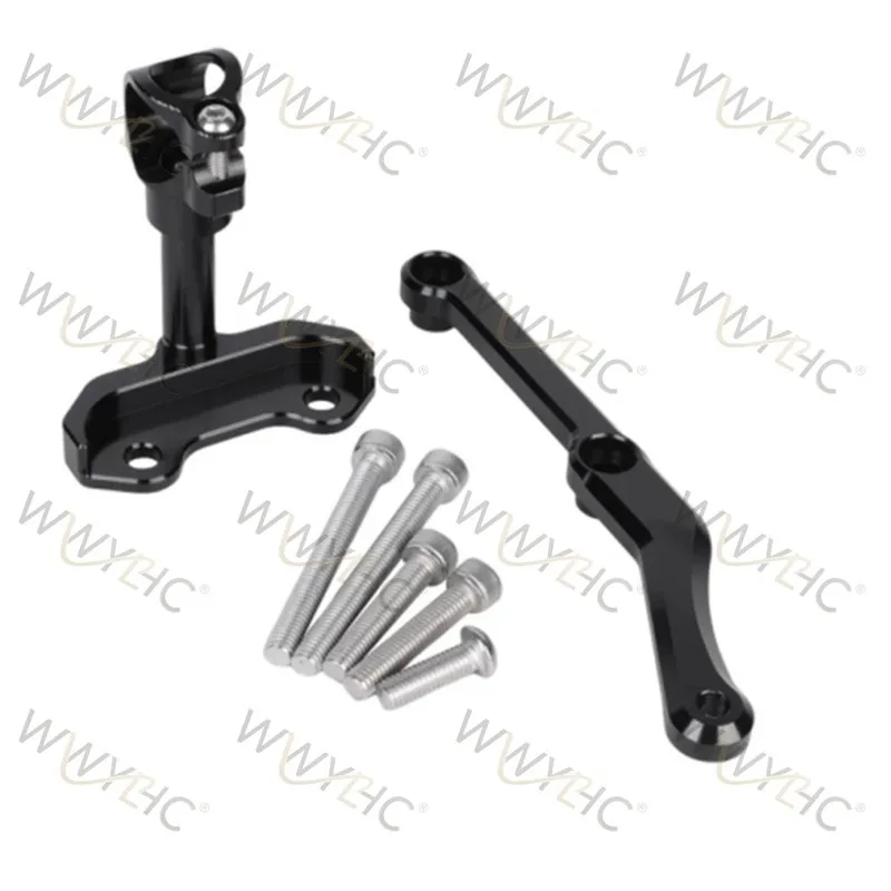 Suitable for MT-07 steering shock absorber stability ruler fixed code pull ruler bracket