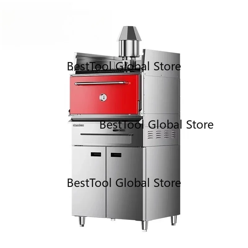 

Commercial Multi-functional Charcoal BBQ Grill for Beef, Hotel & Burger Shop Meat Roaster customize