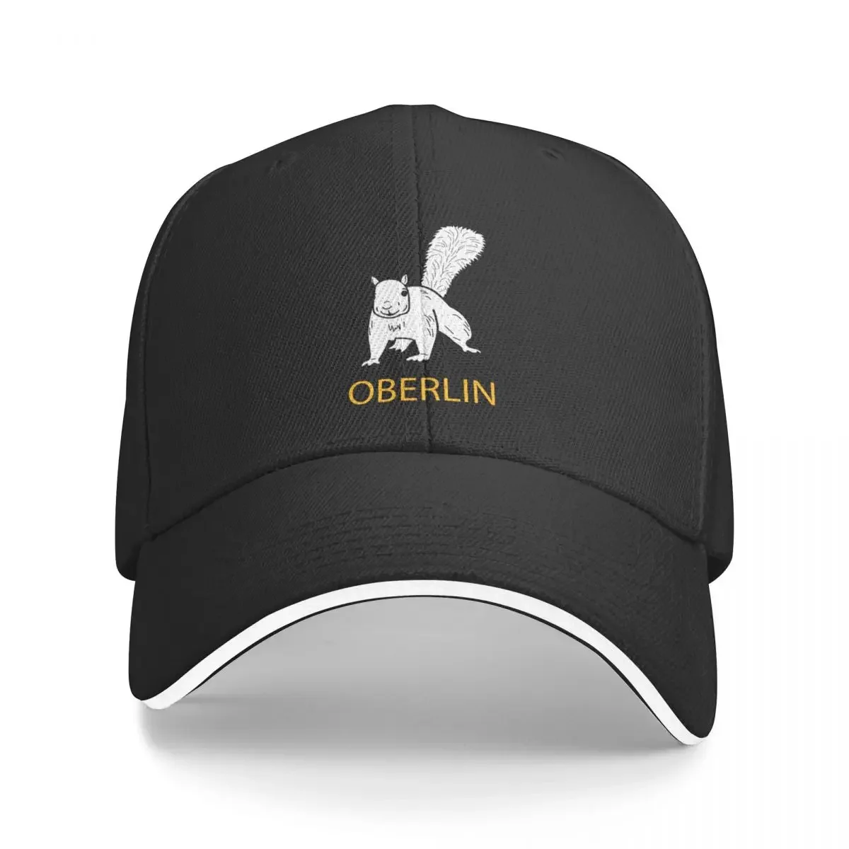 Cute Oberlin White Squirrel Baseball Cap Golf Cap Cosplay Caps For Men Women's