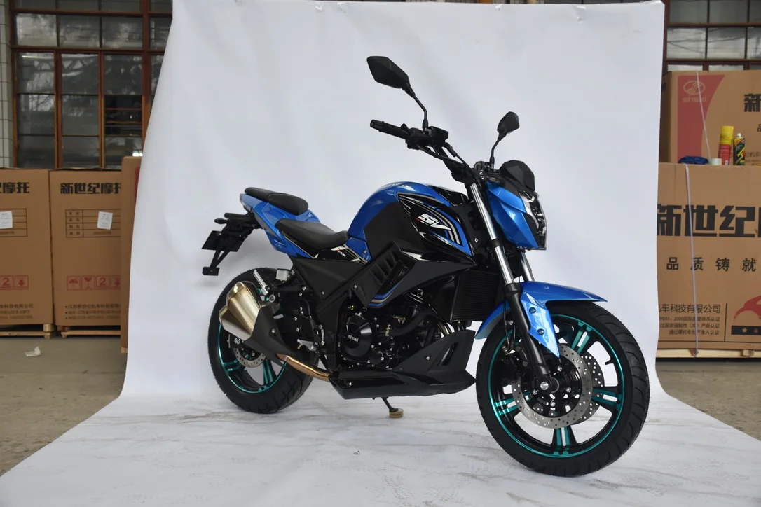 Chinese 2 Wheels  Street Legal Support DDP to Home 200cc Chinese Classic Motorbikes Moped Gasolines Scooters Gas Motorcycle
