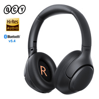 QCY H3 ANC 43dB Active Noise Cancellation Headphones Hi-Res Audio Wireless Earphones Bluetooth 5.4 Over the Ear Headsets 60Hrs