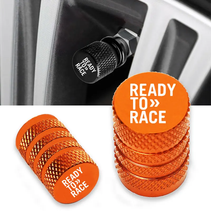 Tire Valve Caps Cover CNC Motorcycle Accessories 1 Pair For KTM Ready to Race Duke 390 690 790 890 1190 Rc 1290 Adv Adventure