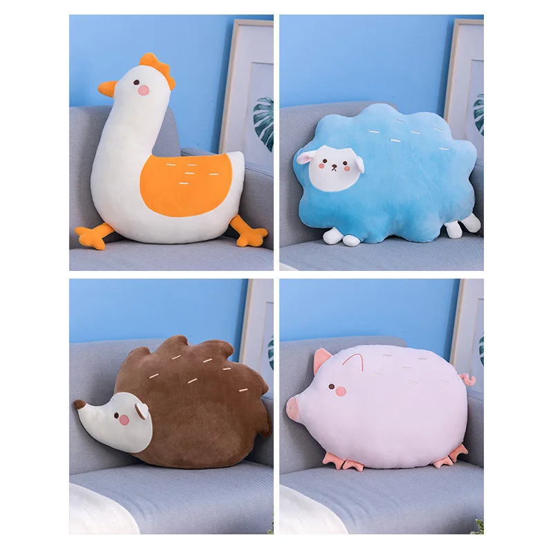 ตุ๊กตาสัตว์นุ่ม ของเล่นตุ๊กตา หมอนอิงนุ่ม ของตกแต่ง ของขวัญวันเกิดสำหรับเด็ก