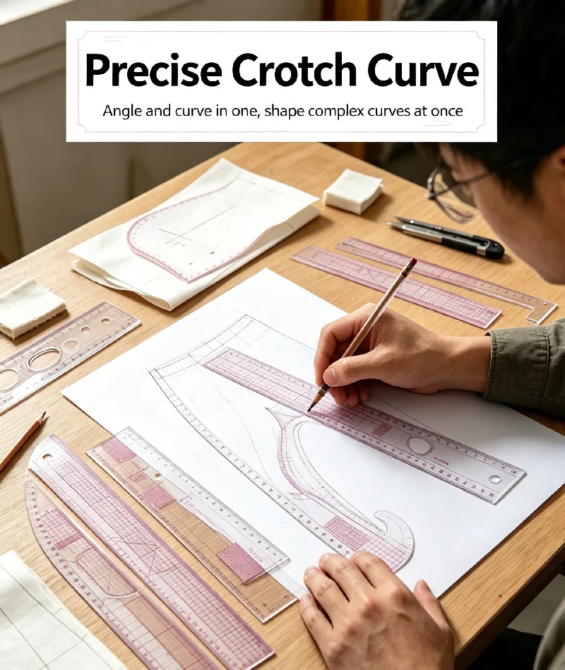 6-teiliges französisches Kurve – Sewing Gauge Ruler Bewertung und Preis
