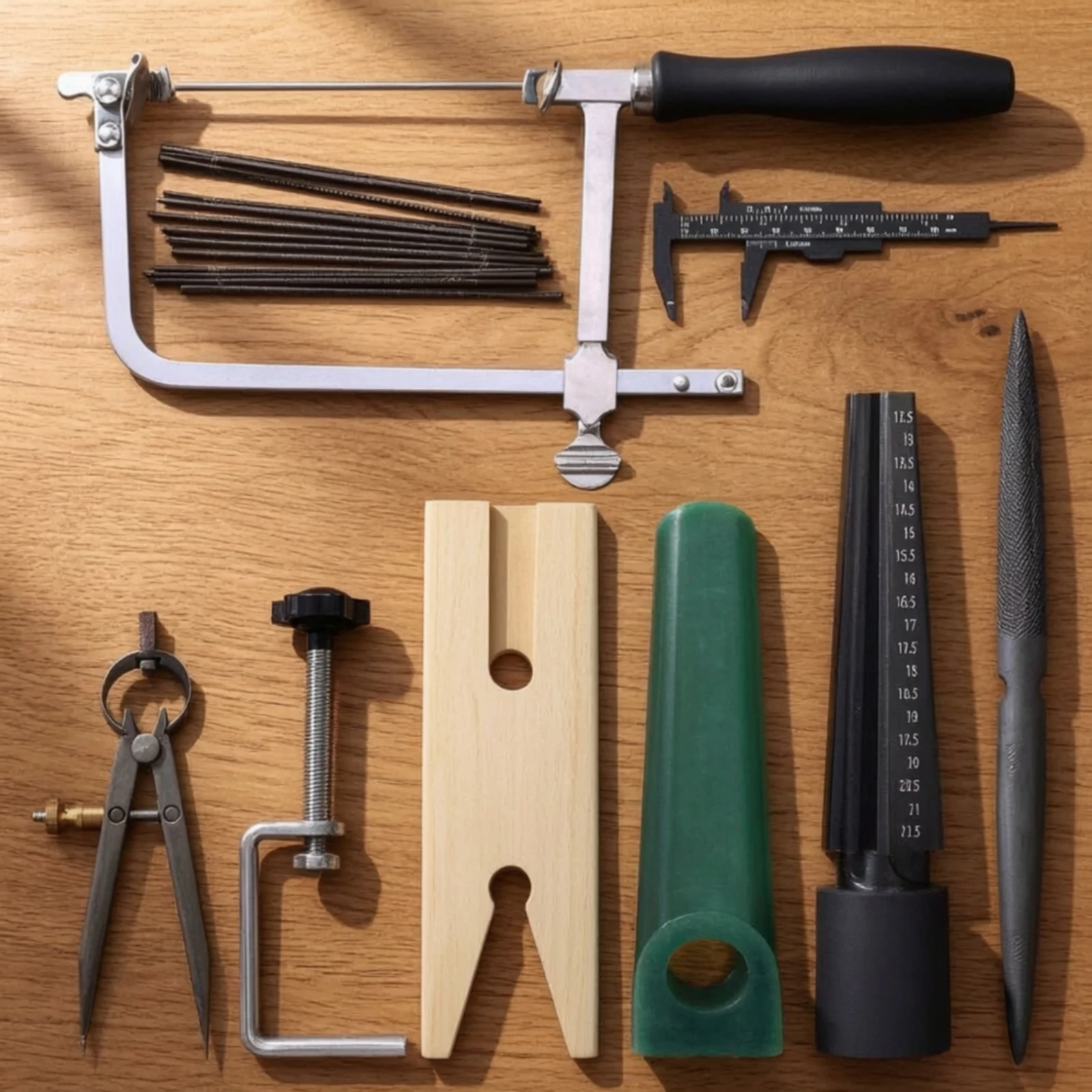 Jewelry Making Ring Tool - 8종 금속 가공 밴드 만드레일 세트,