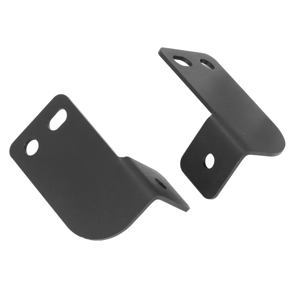 Heavy-Duty Steel LED Light Mounting Bracket Rust-Resistant Rear Roof Light Bracket Roll Cage Bar Bracket