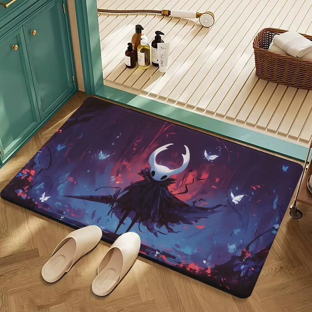 1pc Carpet Game Hollow Knight 3D Printed for Home Living Room Decor Non-slip Soft Floor Mat Cozy Birthday Gift for Pitt's Fans