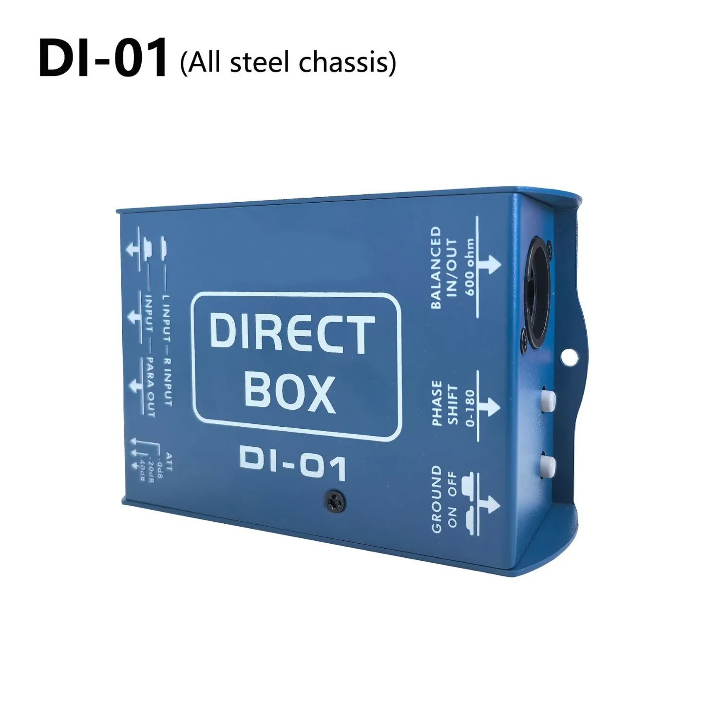 DIBOX Impedance Transformation DI Audio Isolator DI Effect Device Passive DI Box Electronic Music Special