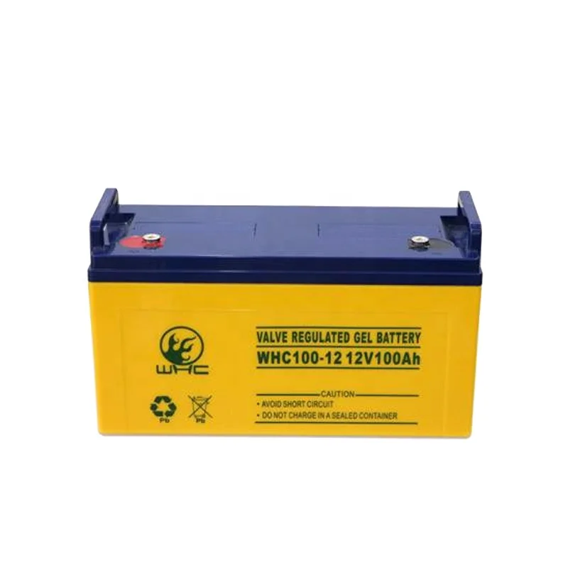 Batería de Gel Sellada de Ciclo Profundo de 12V 24V 36V 48V 12Ah 20Ah 100Ah AGM de 200A para Sistemas Solares con Inversor