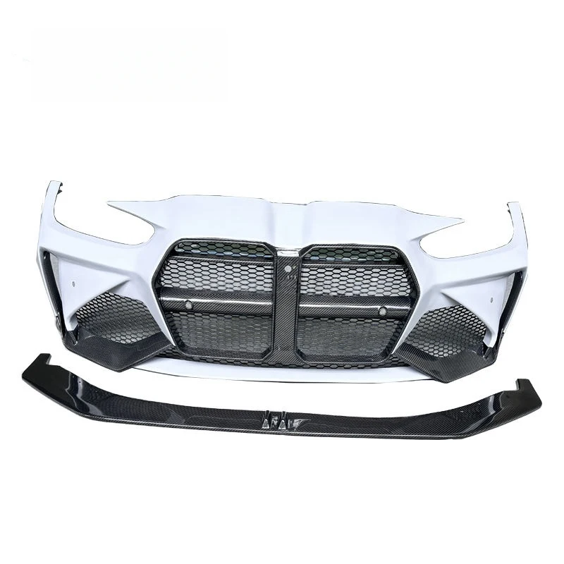 

High Quality Carbon Fiber Front Bumper and Lip Spoiler For M3 G80 M4 G82 G8X