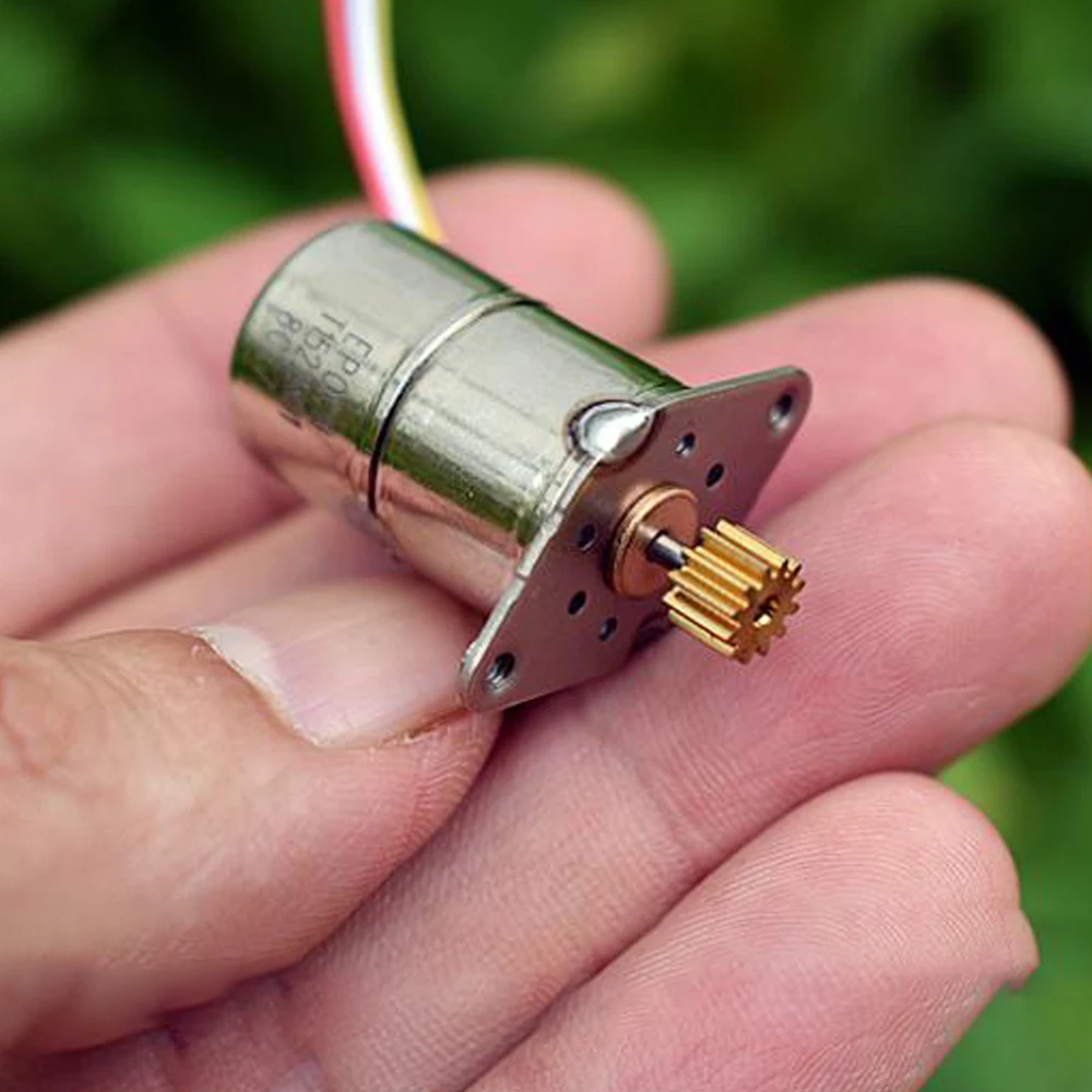 2-phase 4-wire Stepper Motor Micro 15mm Stepper Motor Extended Type Motor Large Torque 18 Degrees Step Angle for Car Accessories view 5
