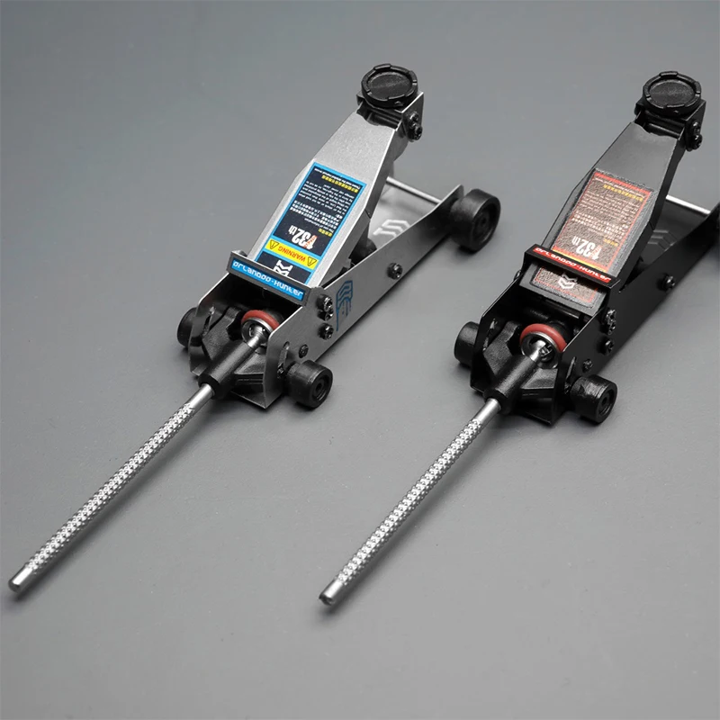 Mini Screw Type Imitation Hydraulic Jack Model Car Repair Scene MX0036 Need To Be Assembled By Yourself