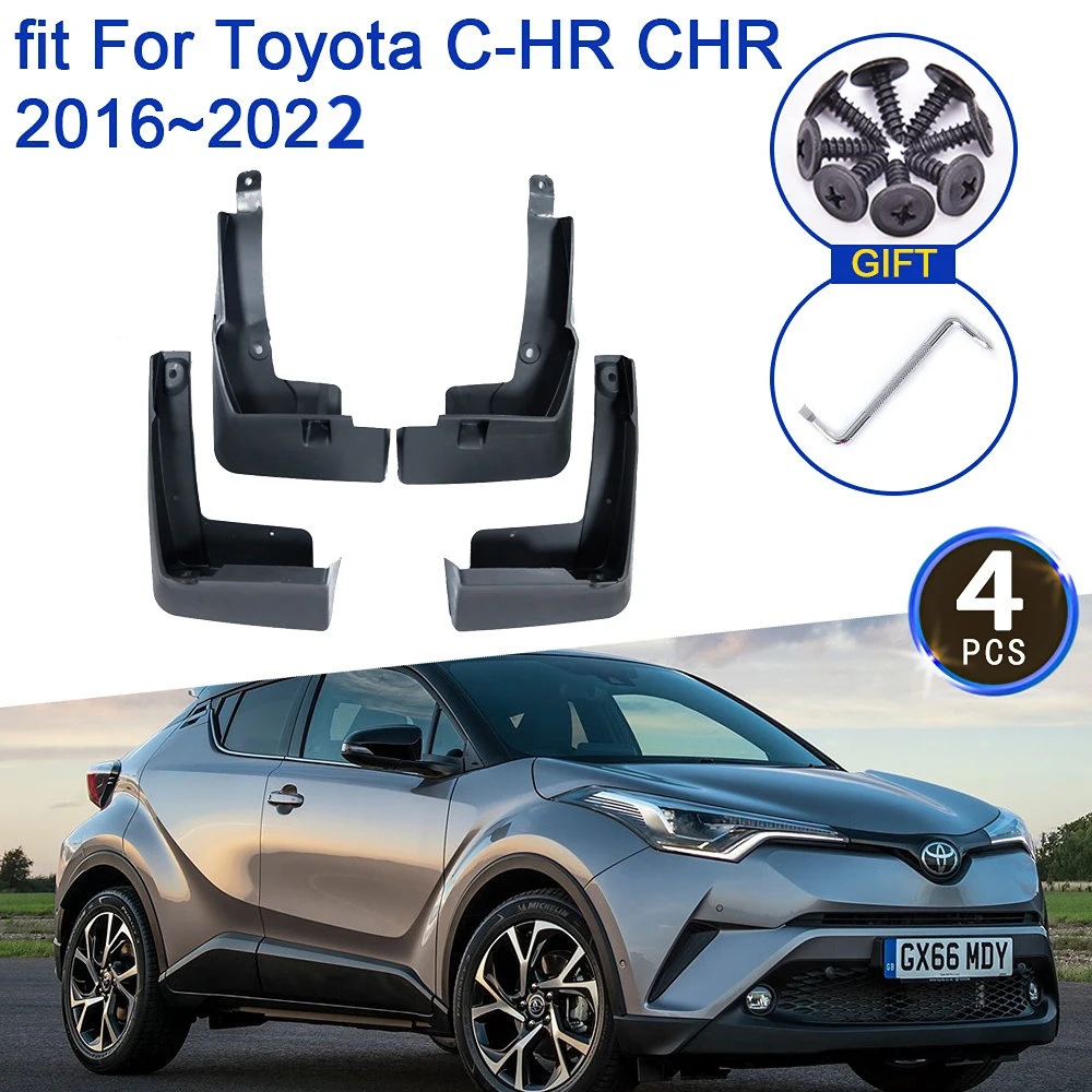 

For Toyota C-HR CHR 2016 2017 2018 2019 2020 2021 2022 2023 C HR AX10 AX50 Mud Flaps Mudguards Fender Splash Wheels Accessories