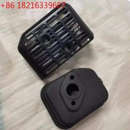

XP225 Muffler and cover for ZONGSHEN XP160 XP200 5.5HP 160CC vertical shaft GT1P65 lawn mower Exhaust pipe and cover