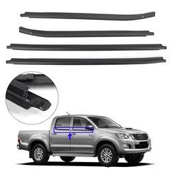 Weatherstrip 4 Door Rubber Seal for Toyota Hilux KUN26 KUN36 GGN25 TGN16 TGN36 SR5 VIGO MK6 PICKUP 68161-0K010