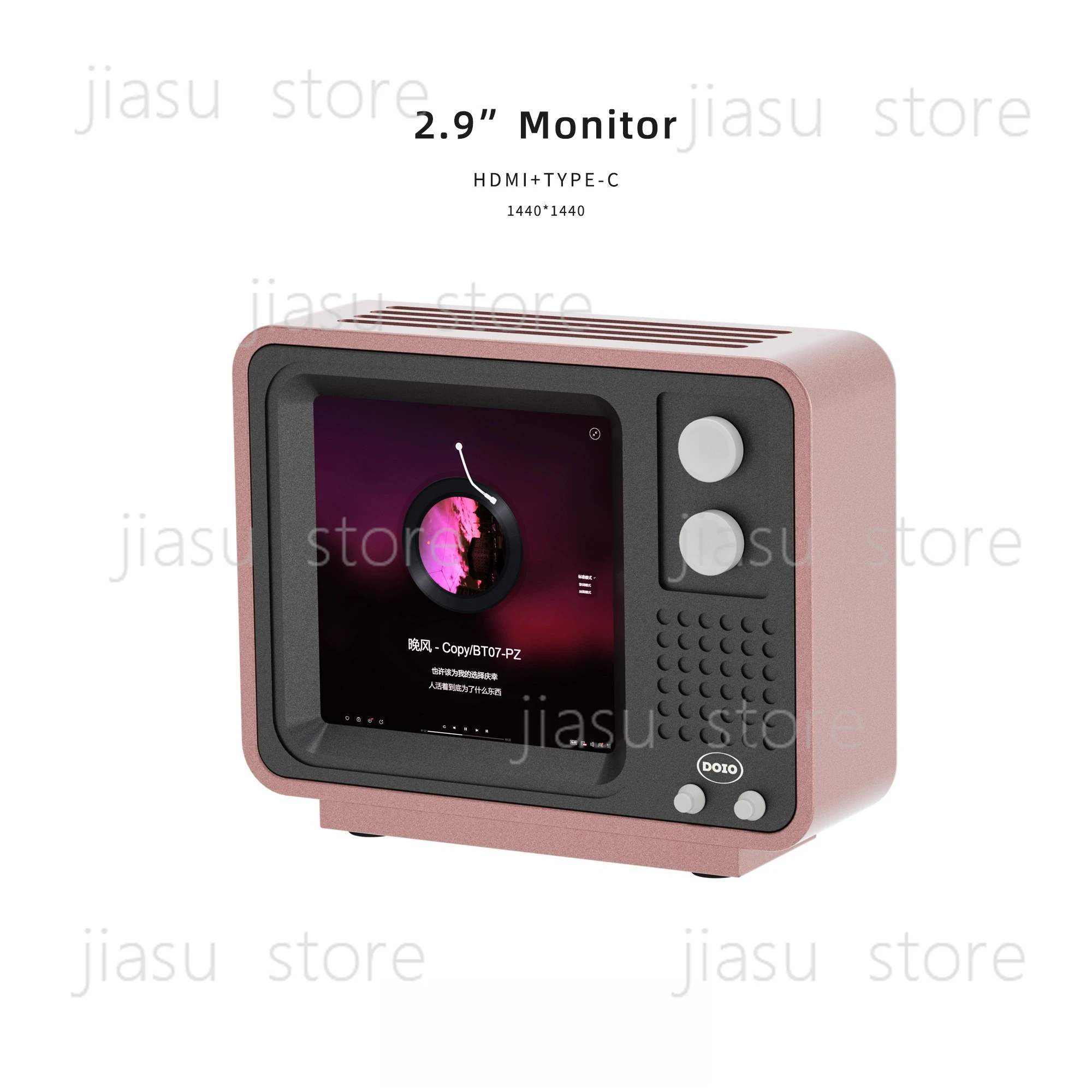 

Retro HD TV Desktop Monitor Multi-Color Aluminum/Acrylic Version MO29-01