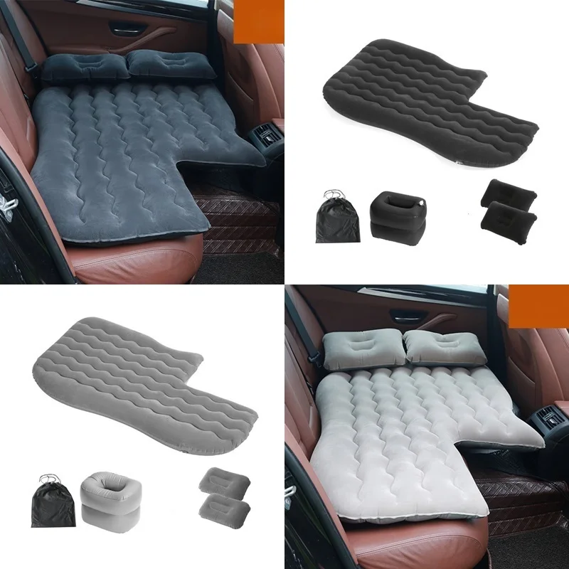 Folding Car Travel Rear Car Mattress Interior Bed Air Mats Camping Supplies Accessories Car Cushion Inflatable Tourism Mattress