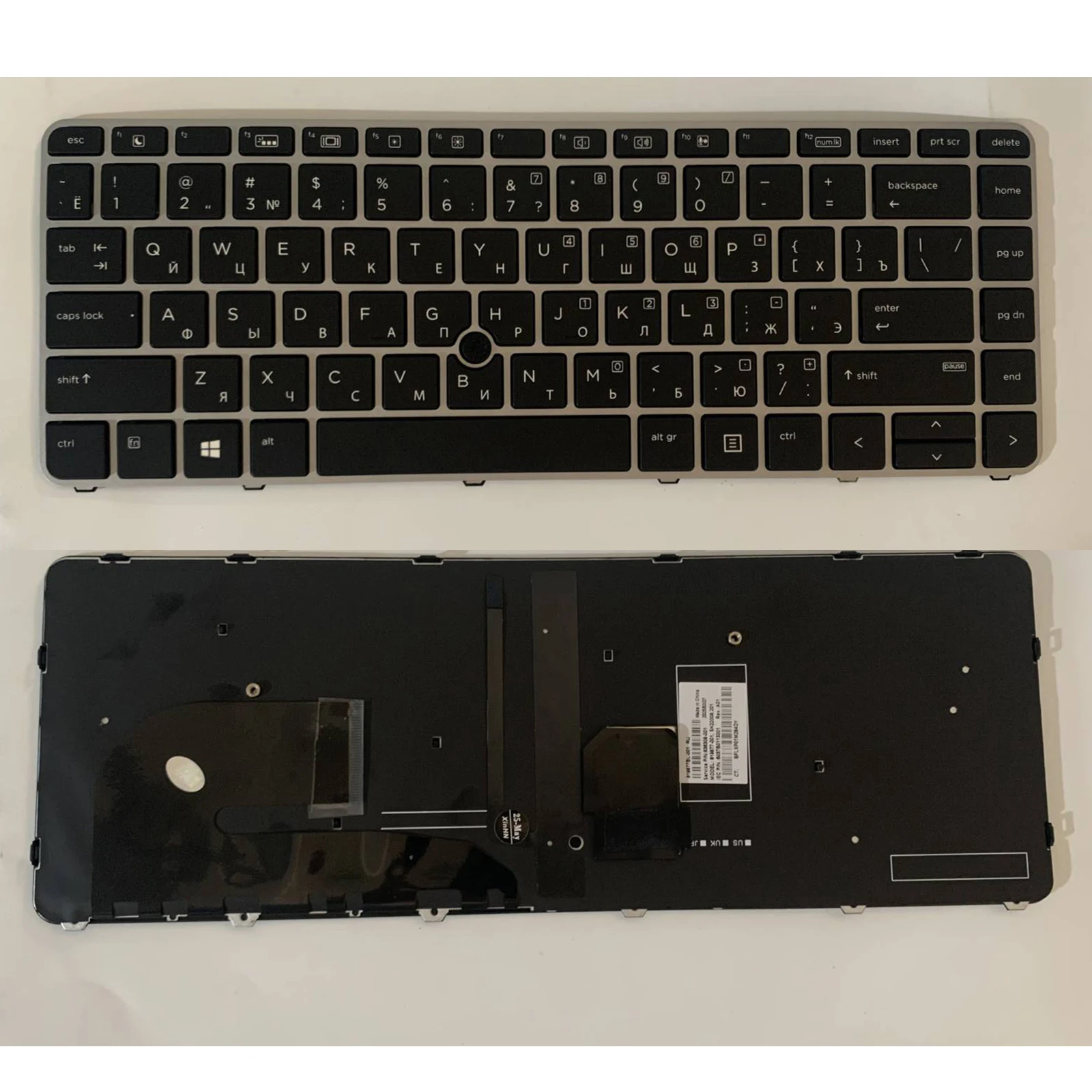 US RU SP layout Laptop keyboard for HP EliteBook 840rG4 840G3 840G4 848G3 848G4 745G3 745G4 zbook14Ug4 HSTNN-I33C-4 HSN-I02C-4
