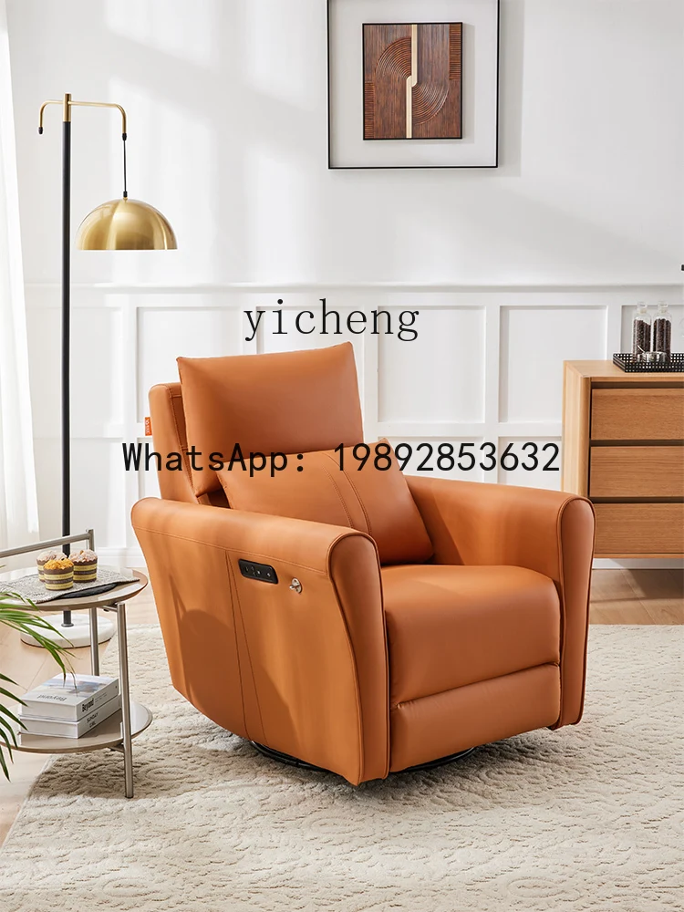 X9  leather sofa electric multi-functional single rocking chair adjustable chair home accessories