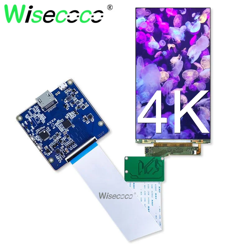 5.5 Inch 4K 2160x3840 UHD Touch LCD Module MIPI  LCD Screen Display MIPI Driver Board