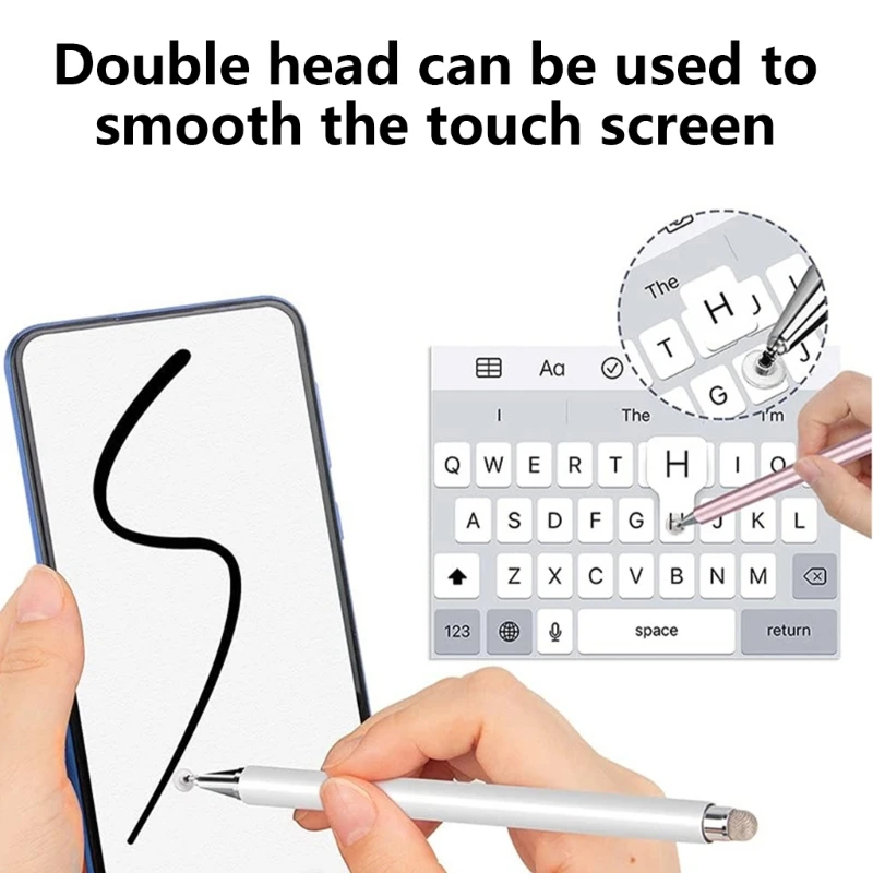 High Sensitivity Capacitive Touch Pen with Superior Control for Touch Interfaces Creative Work Note Taking Lightweight