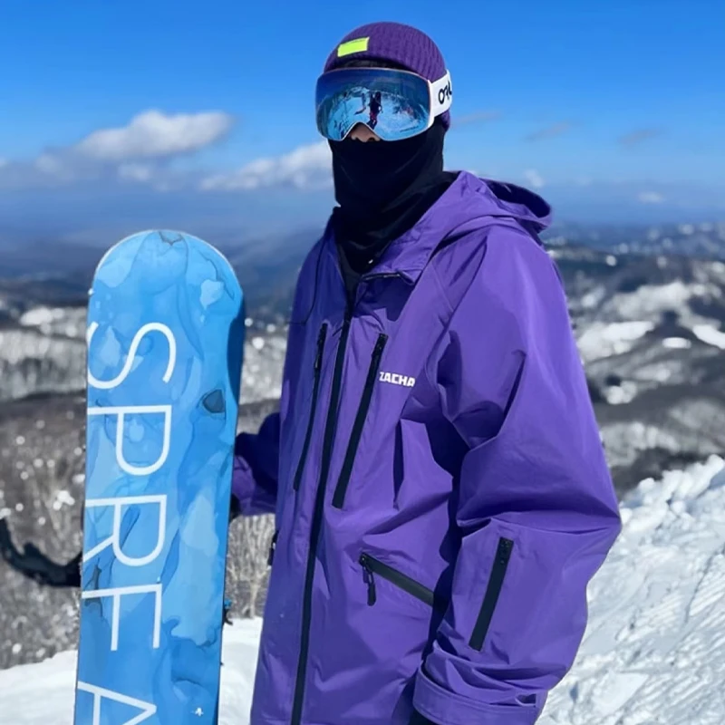 

NuJune X Zachariah Men's Ski Suit Snowboard Wear Windproof Winter Women's Ski Suit Outdoor Warm Skiing Snow Suit