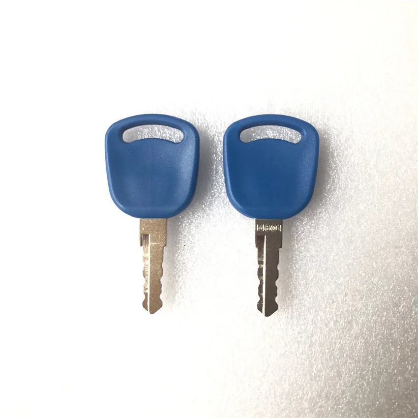 2PCS key For Case New Holland 14601 Excavator Tractors 82003267 82030143