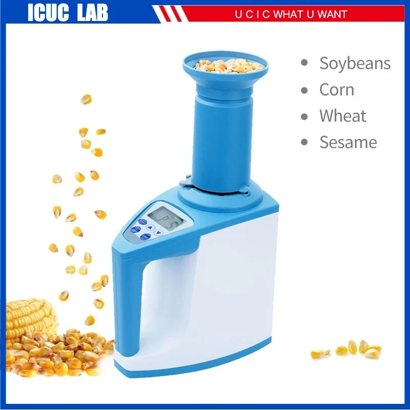 

LDS-1G Grain Moisture Meter High Precision Automatic Digital Peanut Corn Rice Wheat Moisture Humidity Gauge Tester Detector