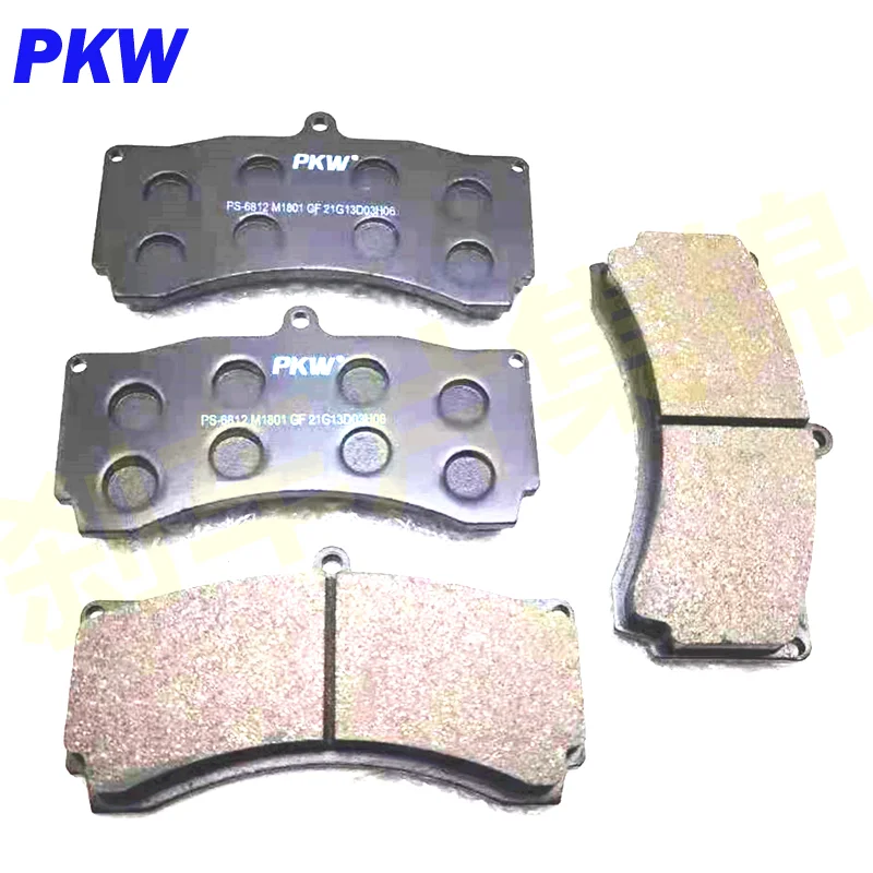 PKW adapts AP5060 Series Big Six-Piston Brake Pads Auto Parts