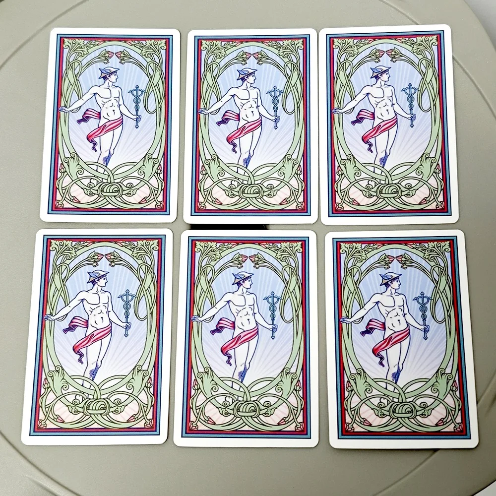 The Burning Serpent Oracle, sistema Cartomantic Lenormand, 9x6cm, 40 tarjetas de piezas, basado en el siglo XVIII