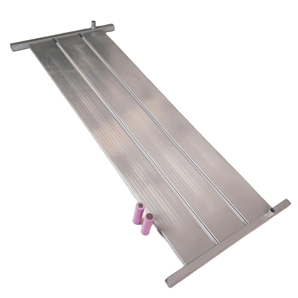 3003 vacuum brazed aluminum stamped liquid-cooled cold plate for new energy vehicle prismatic battery module components