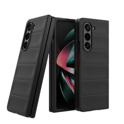 For Samsung Galaxy Z Fold5 4 3 5g Back Cover Phone Case Soft Liquid Silicone Anti-fall Shockproof Armor Protect Funda Coque