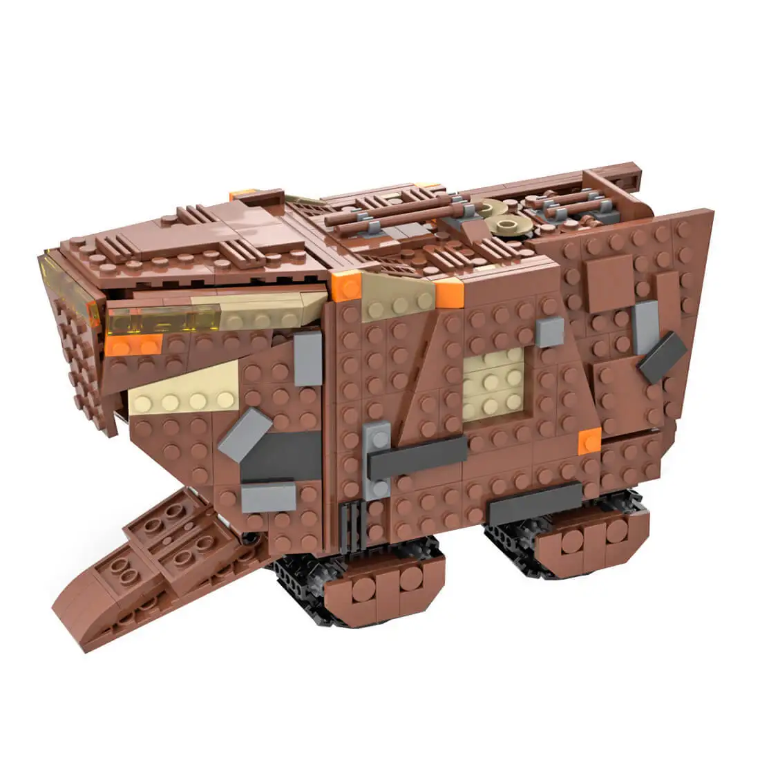 

Custom MOC-51724 Space War Desert Creeper Vehicle Model Toys Gift for Christmas