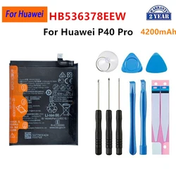 100% Orginal HB536378EEW 4200mAh Phone Battery For HUAWEI P40 Pro P40Pro Replacement Batteries+Tools