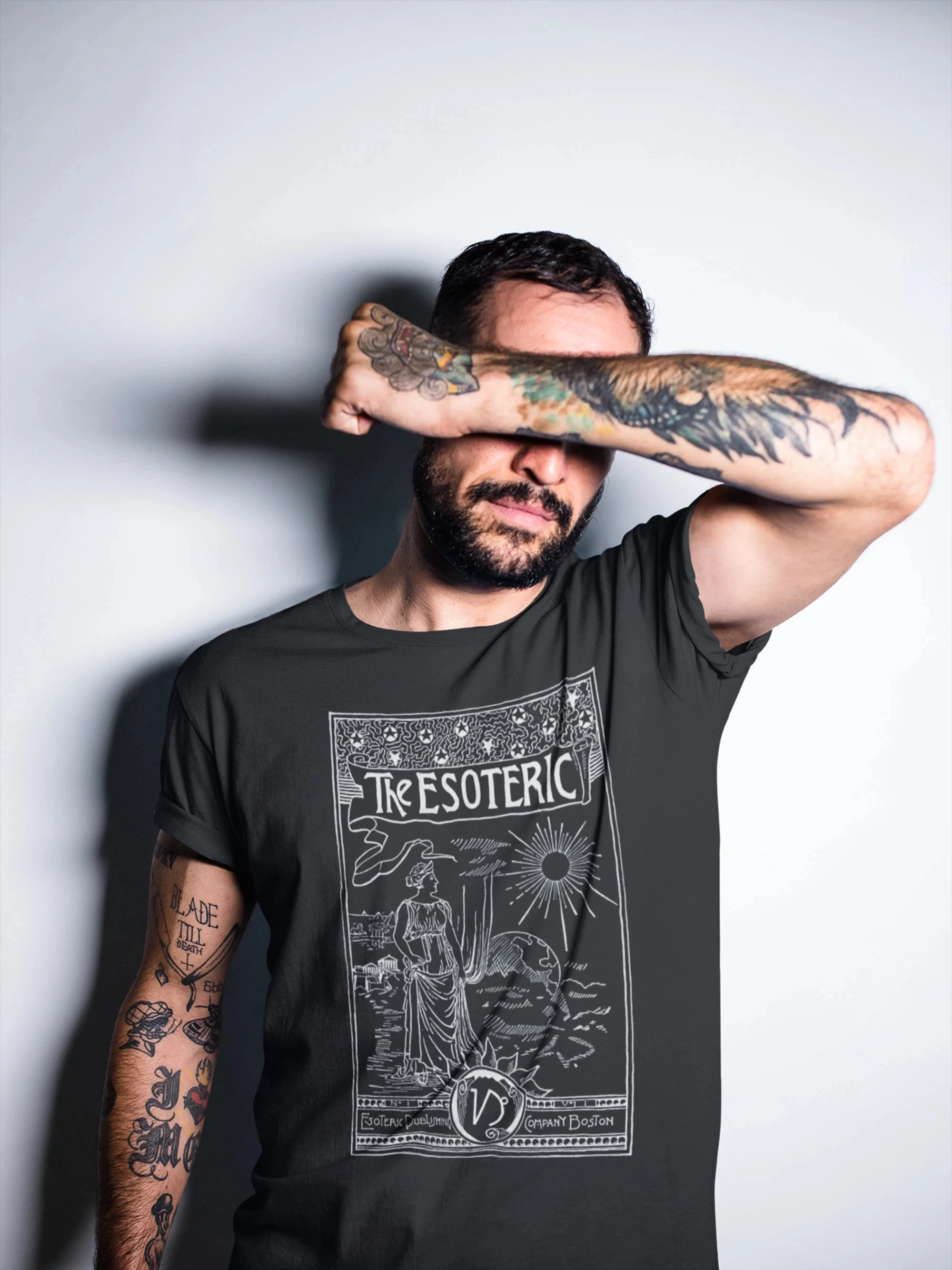 Esoteric Occult Alternative Clothing Shirt Goth Vintage Witch Alchemy Shirt Graphic T Shirts Retro Streetwear High-quality Tee