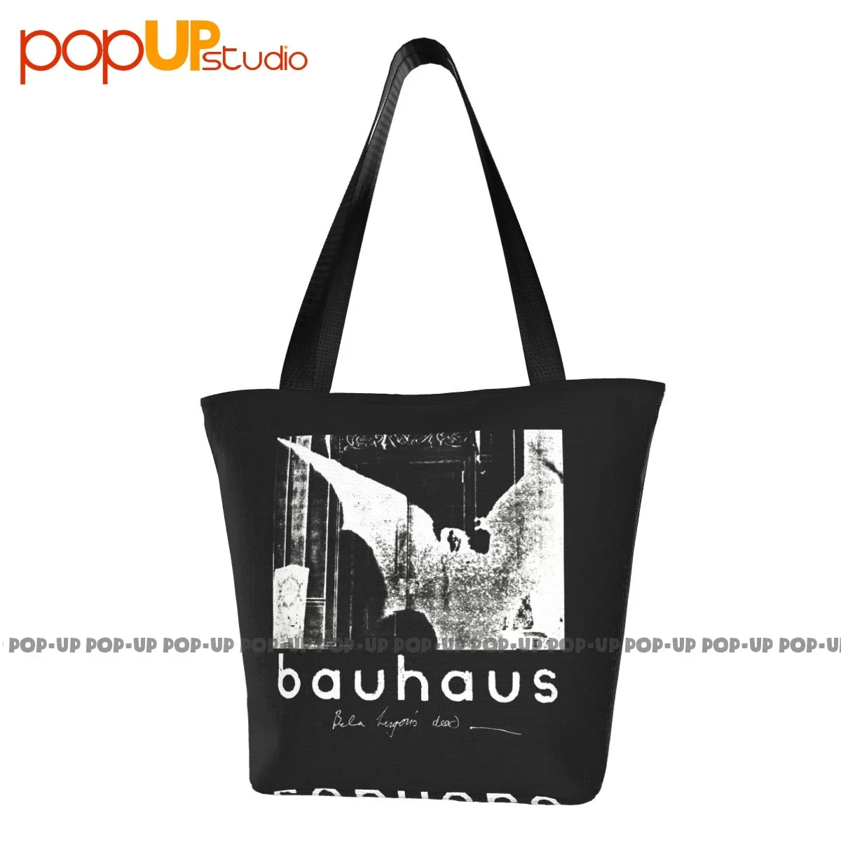 Bauhaus Bela Lugosis Dead Bauhaus Band Gothic Rock Ladies Handbags Lunch Bag Shopping Bag Supermarket