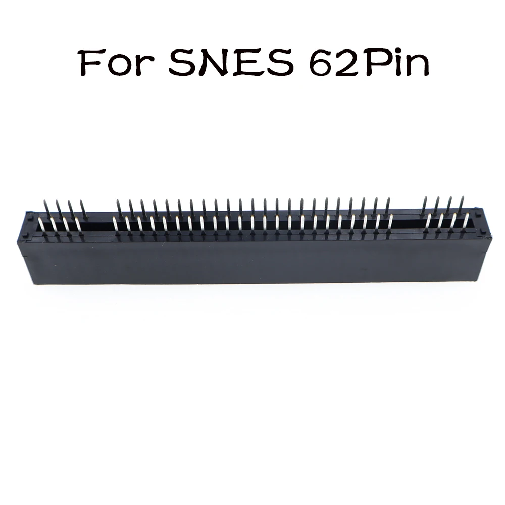 1PCS PER SNES N64 SEGA NES Connettore Slot Per Scheda di Gioco 62pin 72pin 64pin 50pin 32pin per SEGA Genesis N64 SNES NES clone console