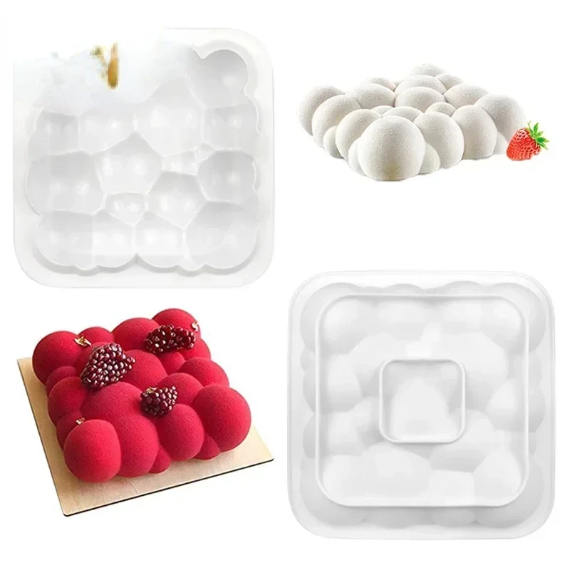 Newest DIY Baking Silicone Mold Cloud Shape Mousse Cake Mould Cookie Cutters Cake Decorating Tools Kitchen Accessories