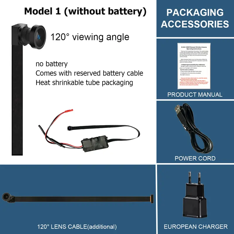 Small 4K DIY Wireless WiFi 2.0MP Camera Supports Remote Live Broadcast Via Smartphone App 1080P Image Quality 4 Models to Choose - Image 9