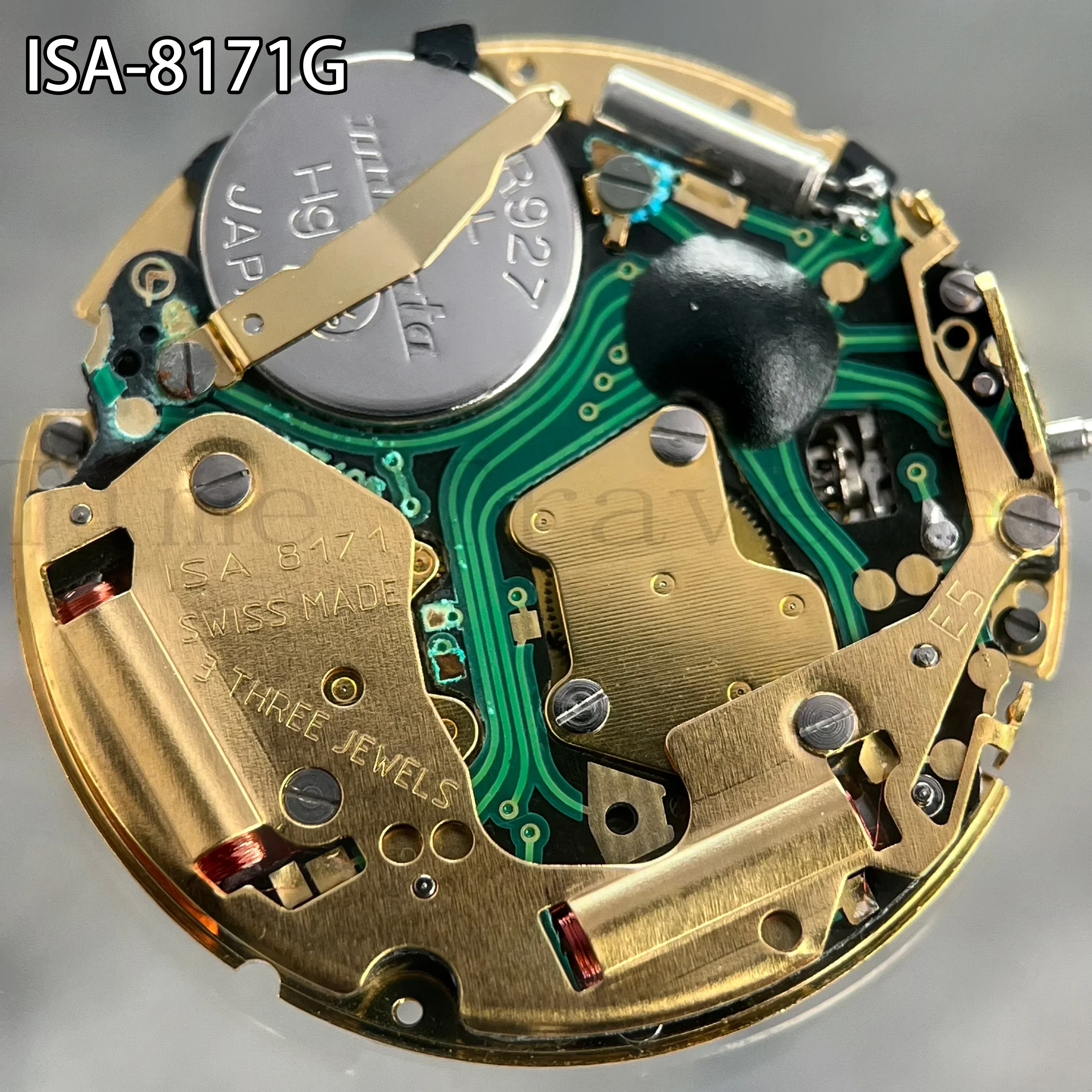 Watch Movement Accessories Genuine ISA 8171 Quartz Calibre Four-o\'clock Calendar Multifunctional Quartz Movement Watch Repair