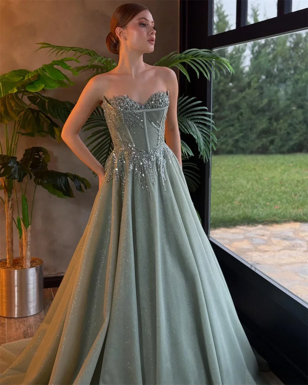 Abiti da sera Donna Abiti da festa eleganti per le donne Abiti da sera di lusso 2025 Abito da ospite di nozze Abito da ballo da donna