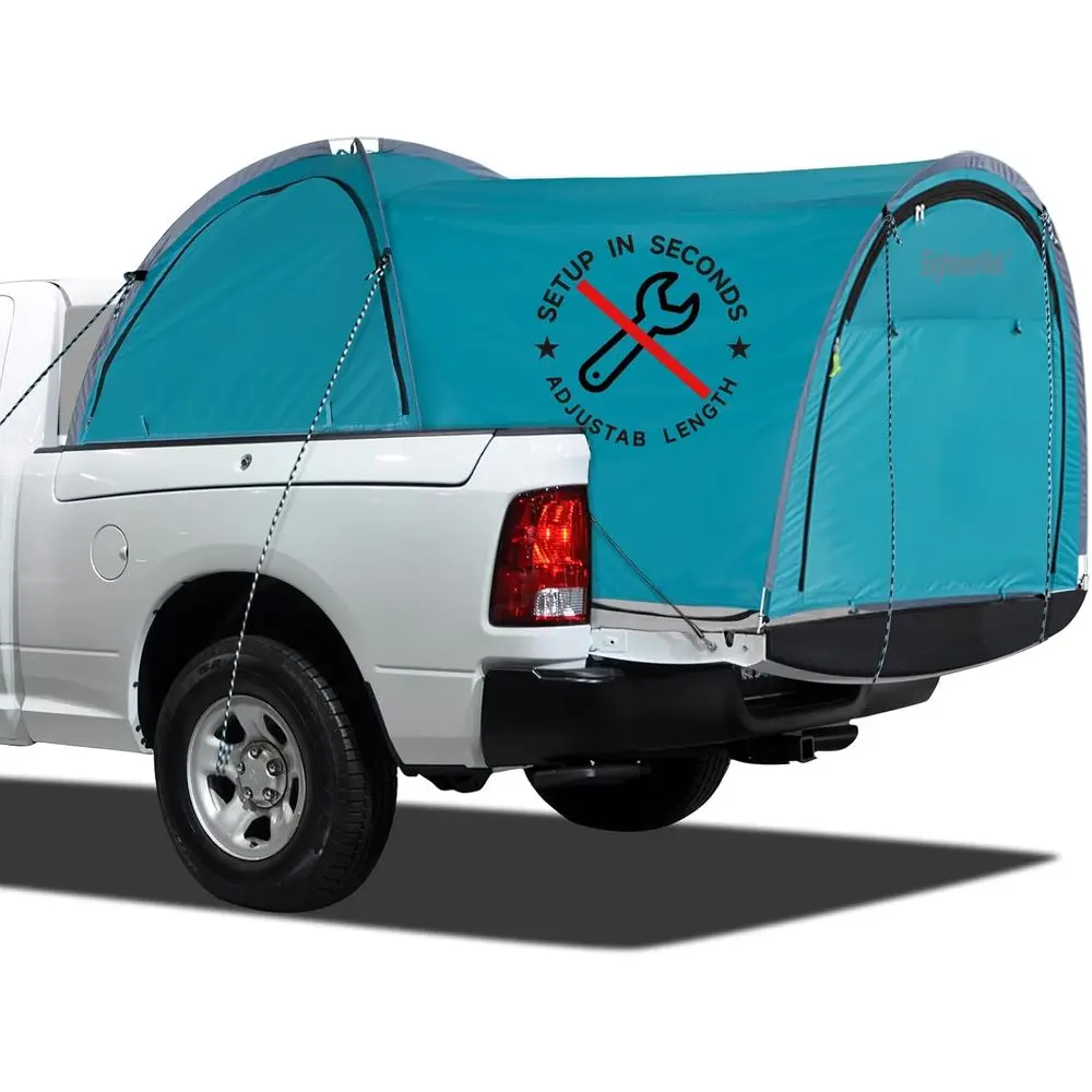

All-Weather Portable Camping Tent for SUVs, Waterproof and Mesh Shelter for Outdoor Adventures
