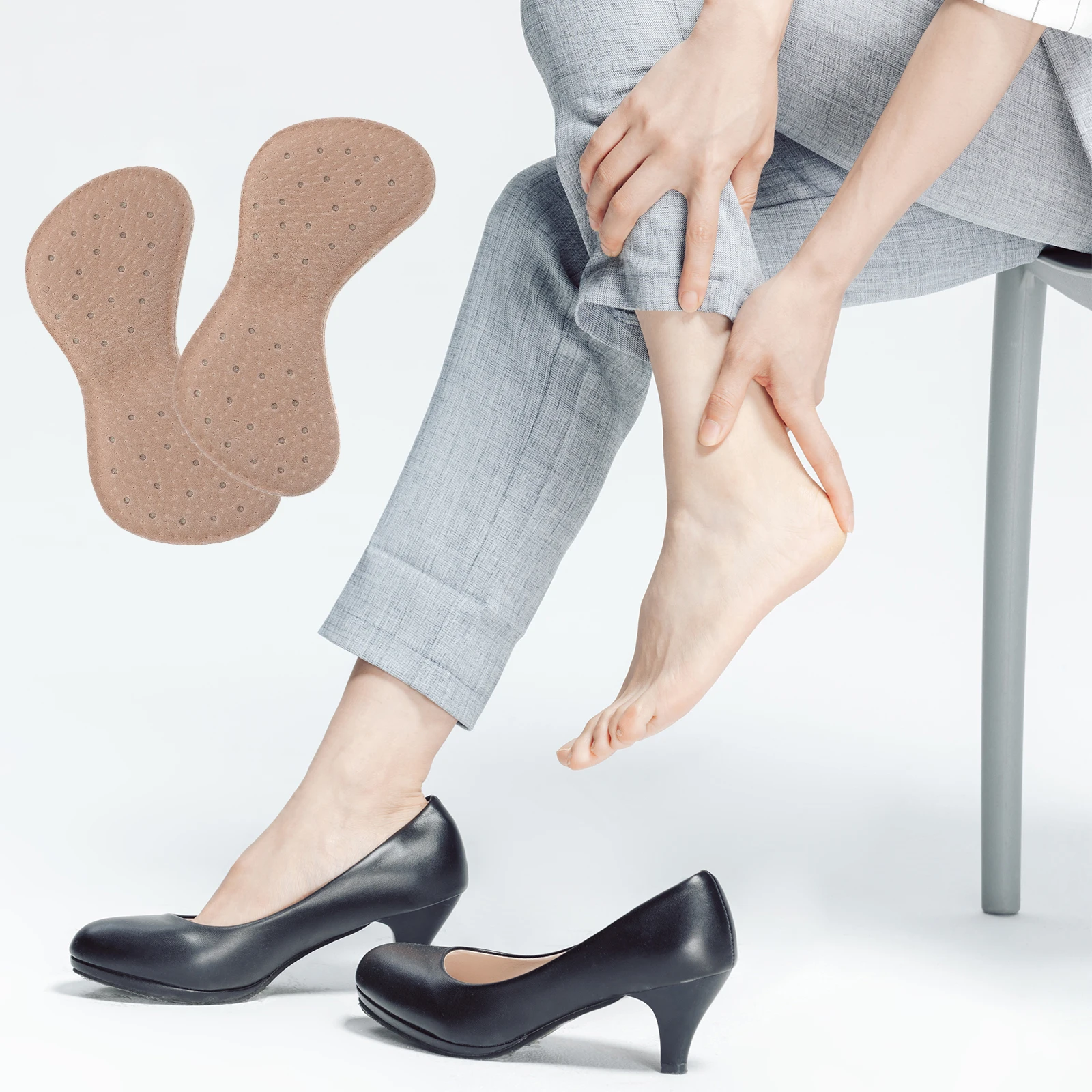 

6pcs Heel Protector Patches Anti-Friction Waterproof Foot Stickers for High Heels Women Toe Tapes Skin Blister Pads
