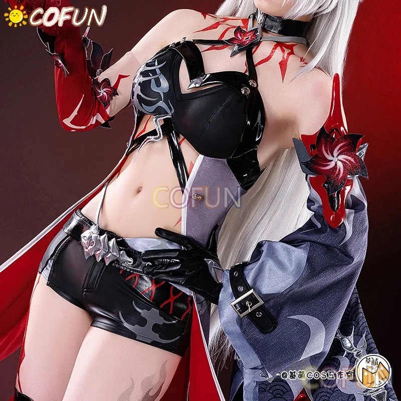 New Acheron Cosplay Costume for Halloween Christmas Festival Comic Con Game Anime Fashionable and Beautiful Roleplaying Costumes