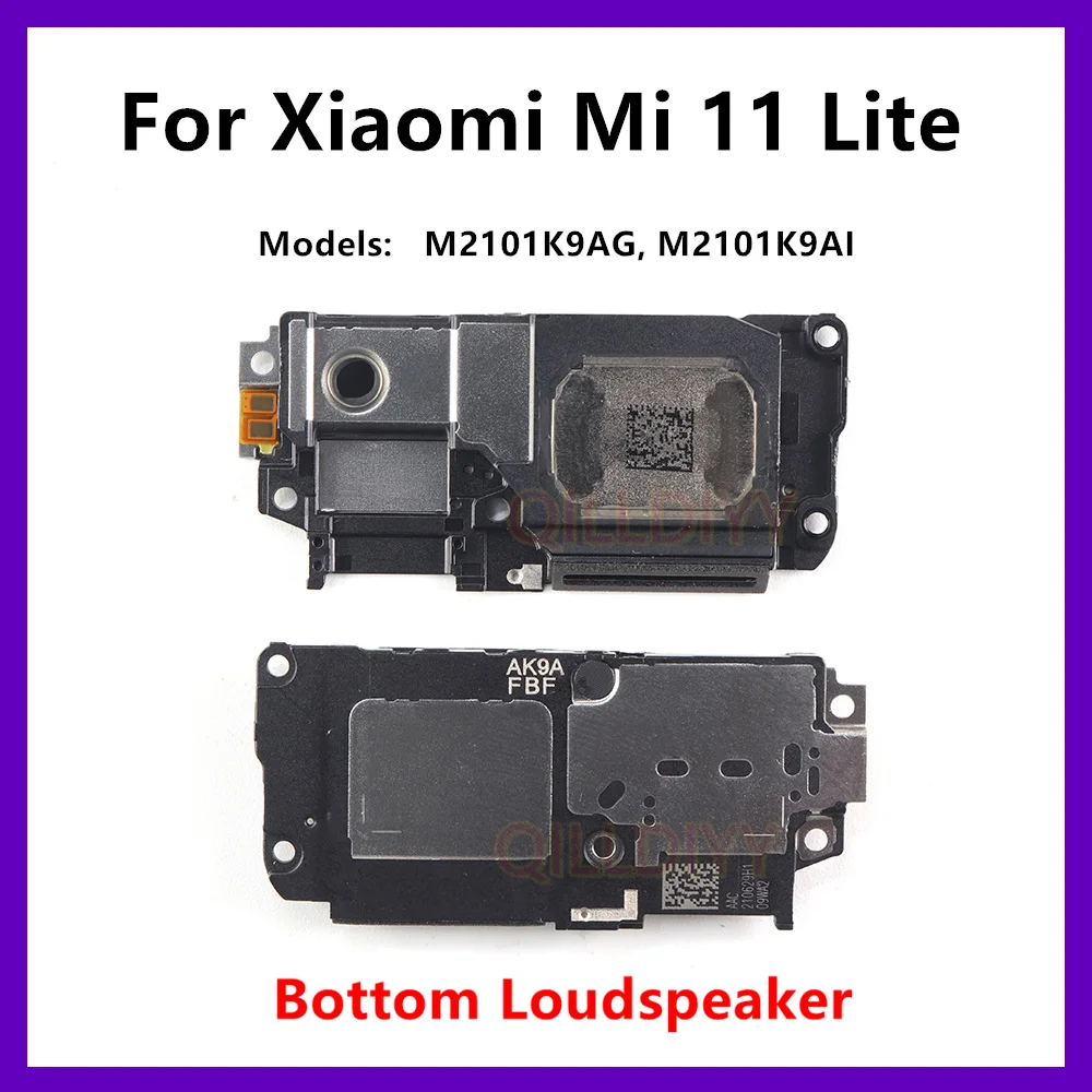 Громкий динамик для Xiaomi Mi 11, нижний громкоговоритель, зуммер, звонок, звуковой модуль, запасные части