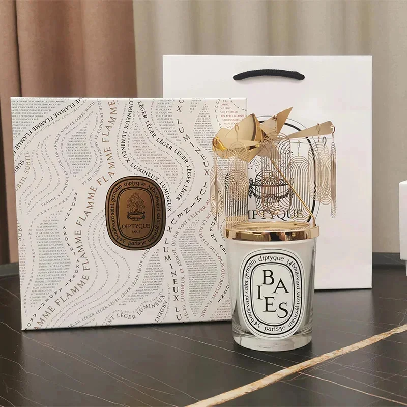 Diptyques Aromatherapy 2024 New Light Luxury High end niche Candle Set Room Decoration  Romantic Expensive Unique Gifts